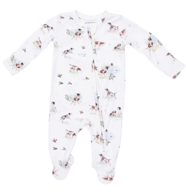 ANGEL DEAR Pointer Pups And Duck Buddies - 2 Way Zipper Footie
