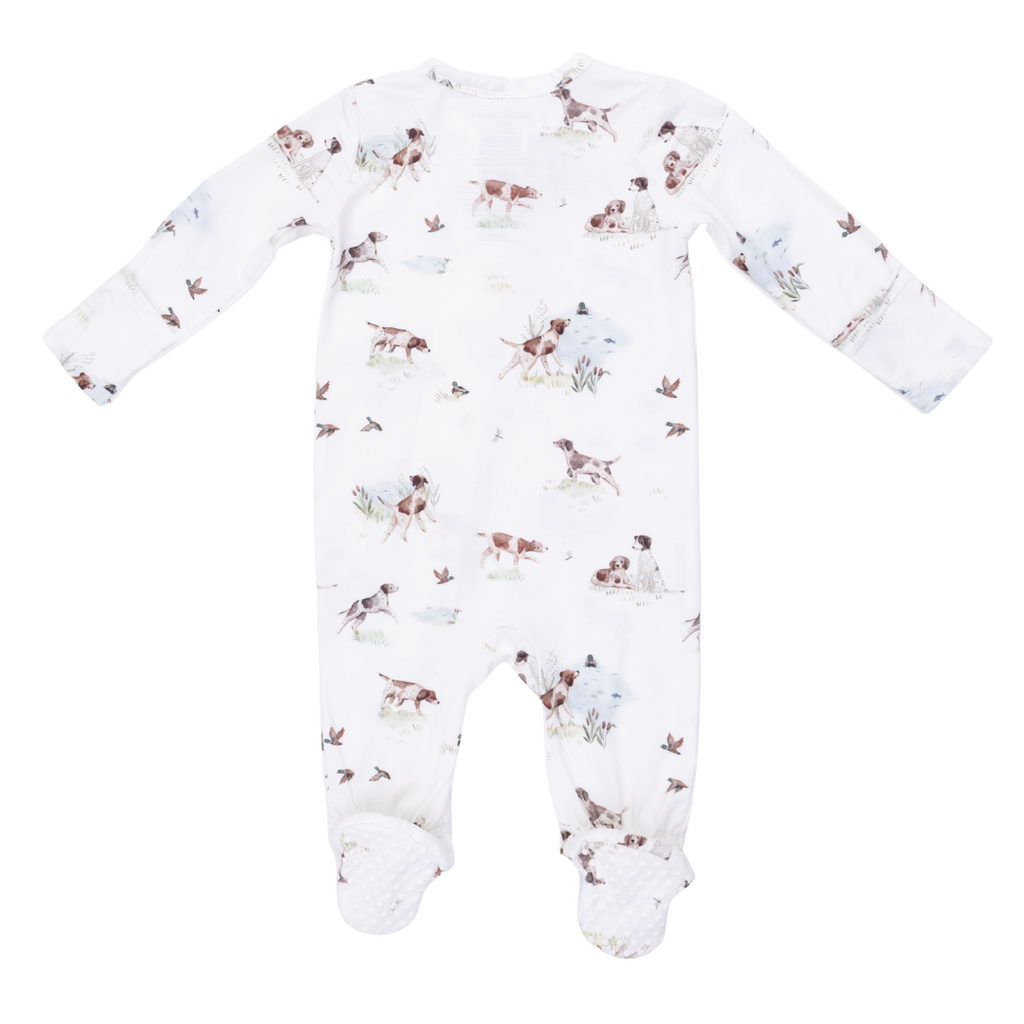 ANGEL DEAR Pointer Pups And Duck Buddies - 2 Way Zipper Footie