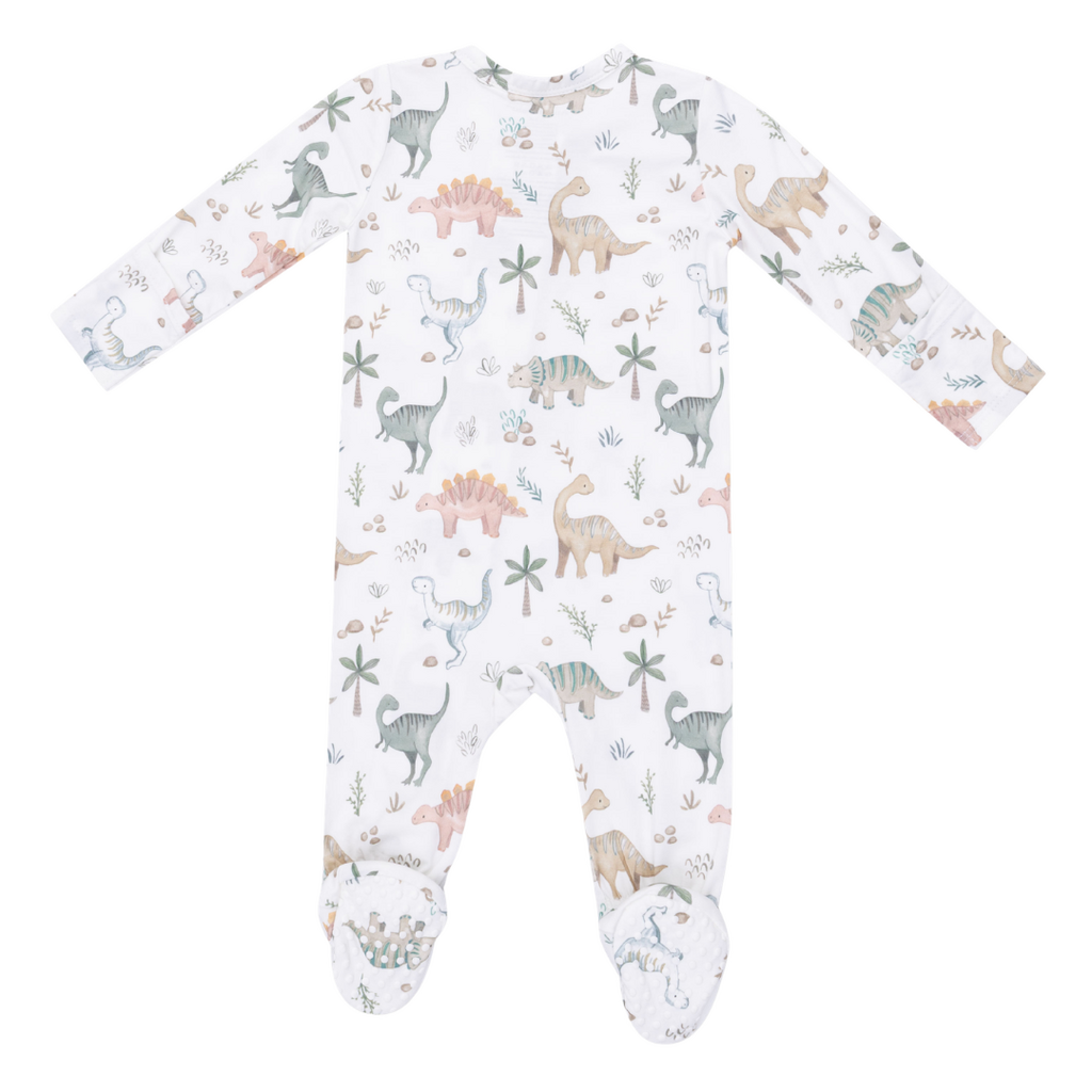 ANGEL DEAR Sweet Baby Dinos - 2 Way Zipper Footie