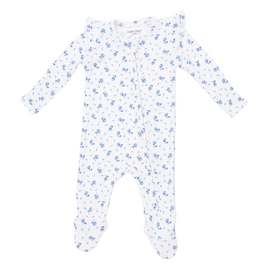 ANGEL DEAR Joli Rosette - 2 Way Ruffle Sleeve Zipper Footie