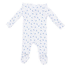 ANGEL DEAR Joli Rosette - 2 Way Ruffle Sleeve Zipper Footie
