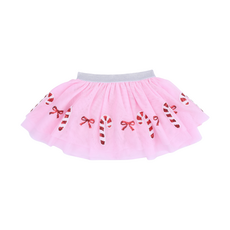 ANGEL DEAR Candy Canes - Tutu Skirt With Bike Shorts
