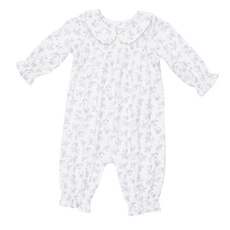 ANGEL DEAR Rose Briar - Smocked Long Sleeve Romper