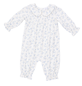 ANGEL DEAR Rose Briar - Smocked Long Sleeve Romper