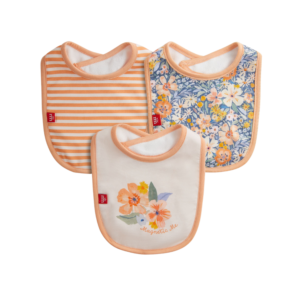 Magnetic  Me FLORA MODAL BIB 3-PACK