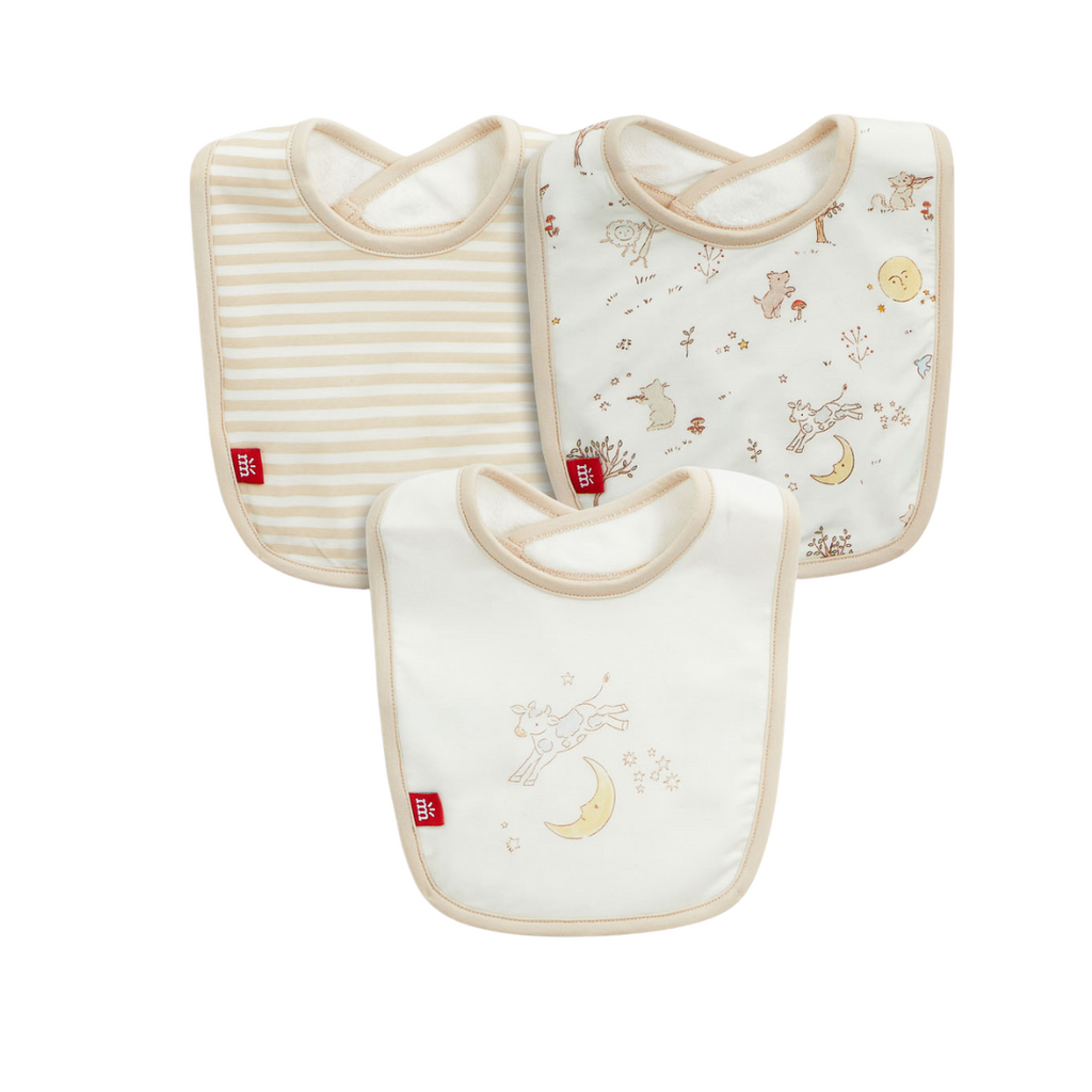 Magnetic  Me BEDTIME RHYMES MODAL BIB- 3 PACK