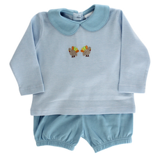 BAILEY BOYS BOY'S TURKEY TROT-BLOOMER SET