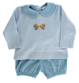 BAILEY BOYS BOY'S TURKEY TROT-BLOOMER SET