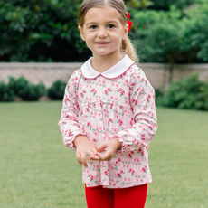 THE PROPER PEONY Zinnia Blooms Tunic Set