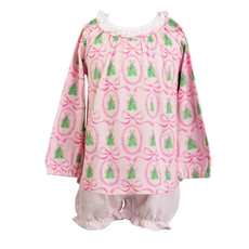 THE PROPER PEONY Pink Tannenbaum Bloomer Set