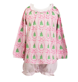 THE PROPER PEONY Pink Tannenbaum Bloomer Set