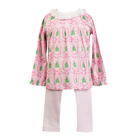 THE PROPER PEONY Pink Tannenbaum Tunic Set