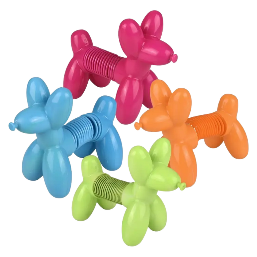 TOY NETWORK 4.75" BALLOON DOG COIL SPRING