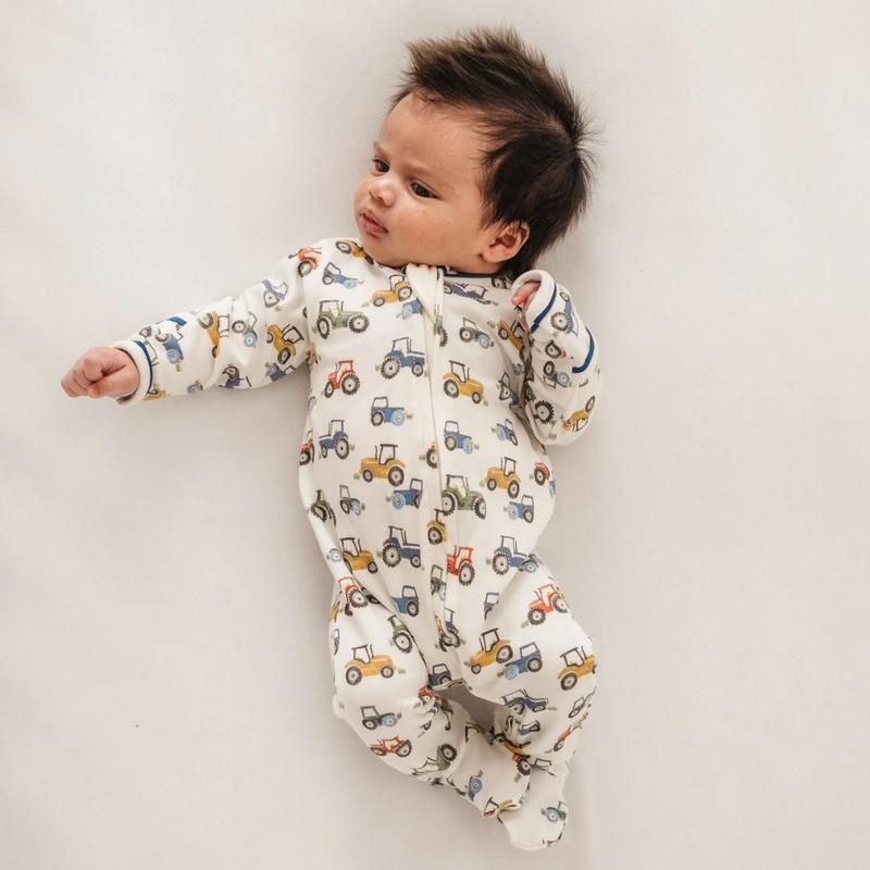 LUNA+ARLO Harvest Haulers Zip Footie