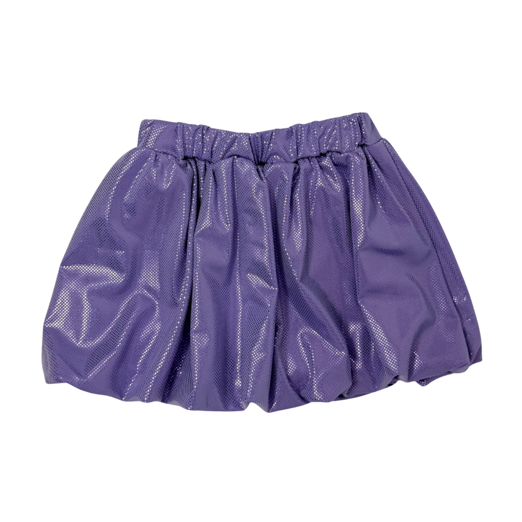 EMMA JEAN KIDS Gracie Bubble Skort-Purple Sparkle