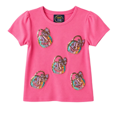 EMMA JEAN KIDS Jack-O-Lantern Sparkle T-shirt