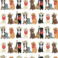 Lila + Hayes Western Pups Tripp Shortall Polo