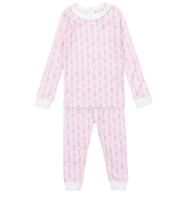 Lila + Hayes Ava Girls' Pajama Pant Set - Ballet and Bows