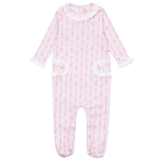 Lila + Hayes Lucy Girl's Romper-Ballet and Bows