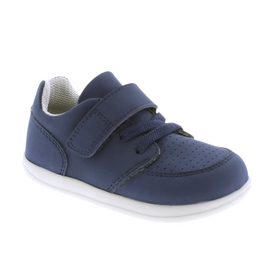 FOOTMATES ANDY-NAVY BUCK MCR