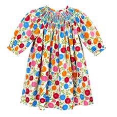 Rosalina Baby Collection Bishop Long Sleeve Poppy Seed Print
