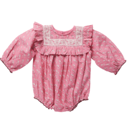 PINK CHICKEN Baby Girls Quinn Bubble - Small Paisley