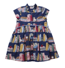 PINK CHICKEN Girls Fatima Dress - Bookshelf