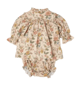 EARLY SUNDAY Lottie Baby Dress w/Bloomer-Bloom