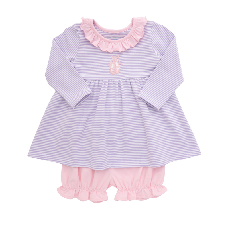 ITSY BITSY Ballet Slipper Bloomer Set