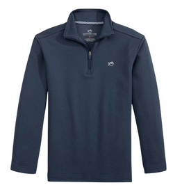 SOUTHERN TIDE BOYS SCHOONER QZIP-DRESS BLUE