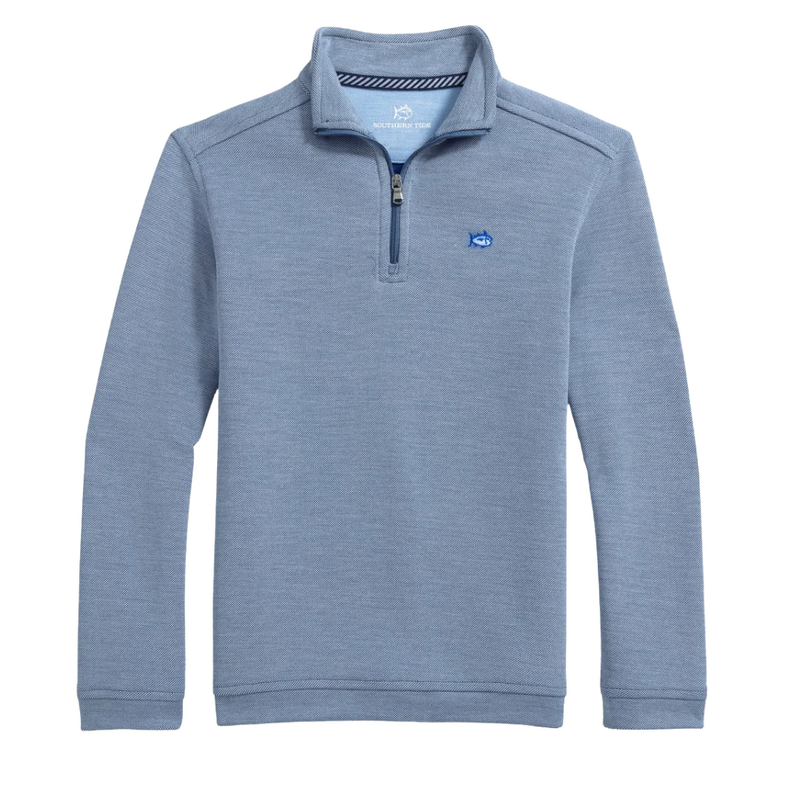 SOUTHERN TIDE BOYS SANDY COVE QZIP-NAUTICAL BLUE
