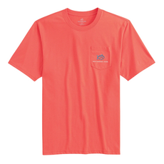 SOUTHERN TIDE BOYS SKIPJACK CENTER CONSOLE TEE-CORAL BEACH
