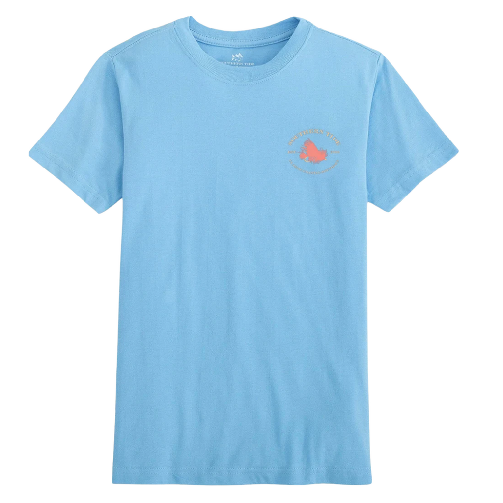 SOUTHERN TIDE BOYS FLY ON WATER SURFACE TEE-OCEAN CHANNEL