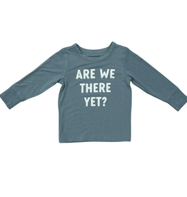 BABYSPROUTS BOYS LS TEE Are We There Yet?