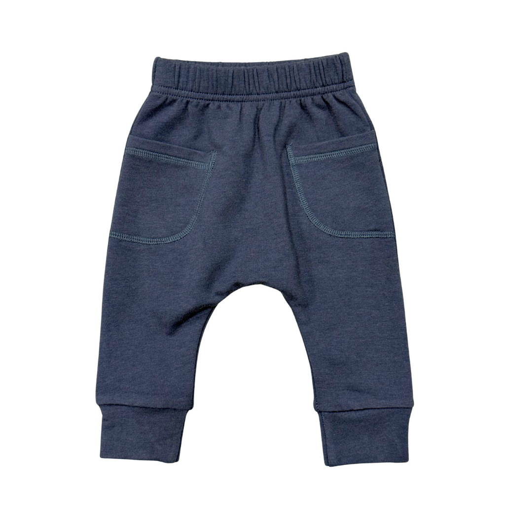 BABYSPROUTS BABY BOY POCKET PANTS Nightfall Blue