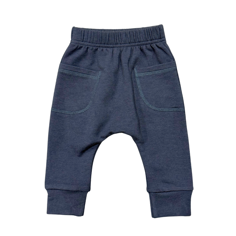 BABYSPROUTS BABY BOY POCKET PANTS Nightfall Blue