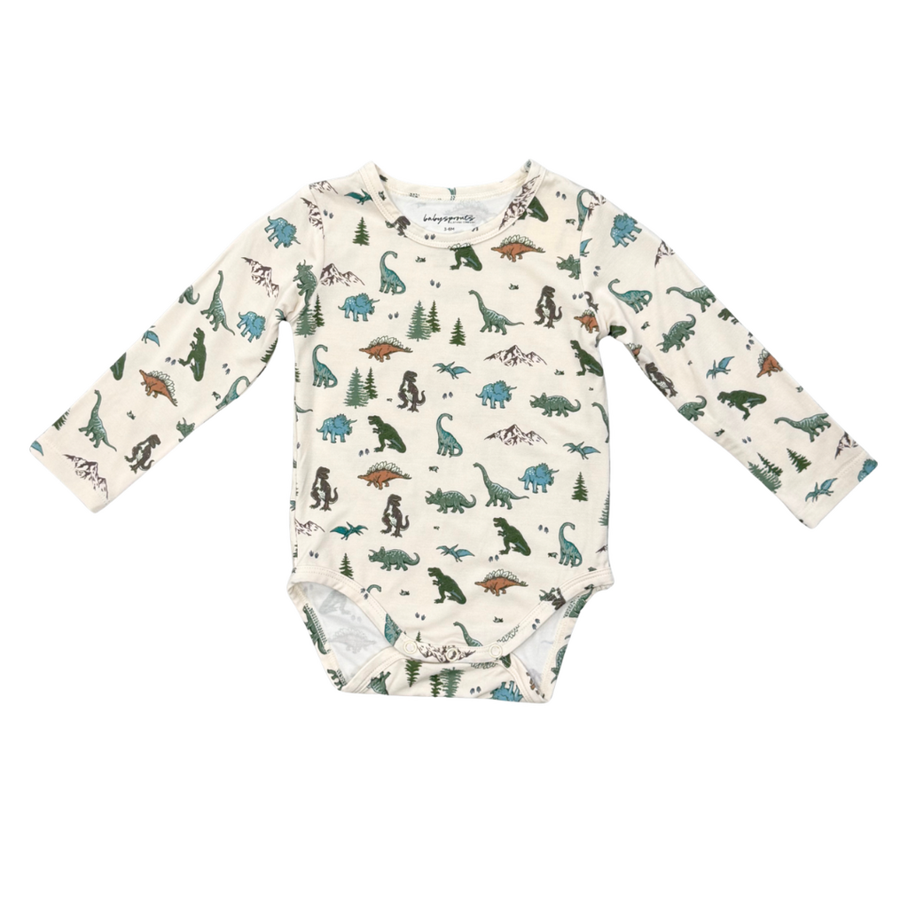BABYSPROUTS BABY BOY LONG SLEEVE BODYSUIT Dino Land