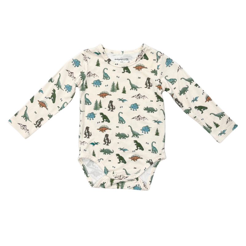 BABYSPROUTS BABY BOY LONG SLEEVE BODYSUIT Dino Land