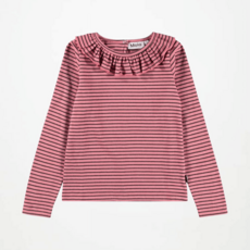 MOLO Rica Pink Bark Stripe Top