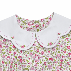 REMEMBER NGUYEN Fuchsia Pink Flower Presley Dress