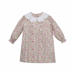 REMEMBER NGUYEN Fuchsia Pink Flower Presley Dress