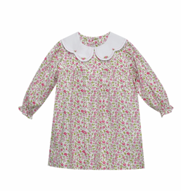 REMEMBER NGUYEN Fuchsia Pink Flower Presley Dress