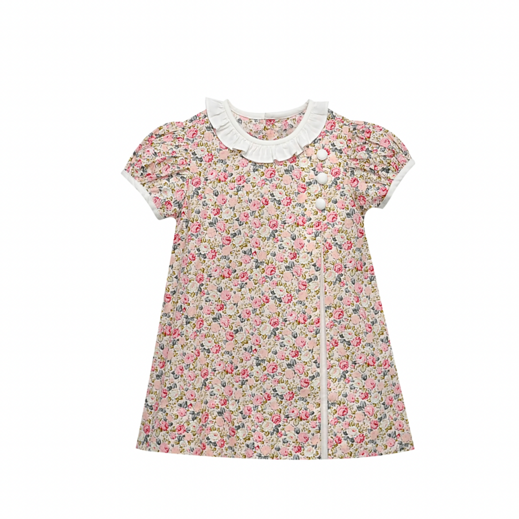 REMEMBER NGUYEN Rose Flowers Katherine Dress