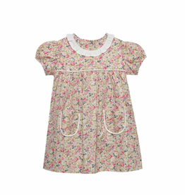 REMEMBER NGUYEN Pink Rose Reagan Dress