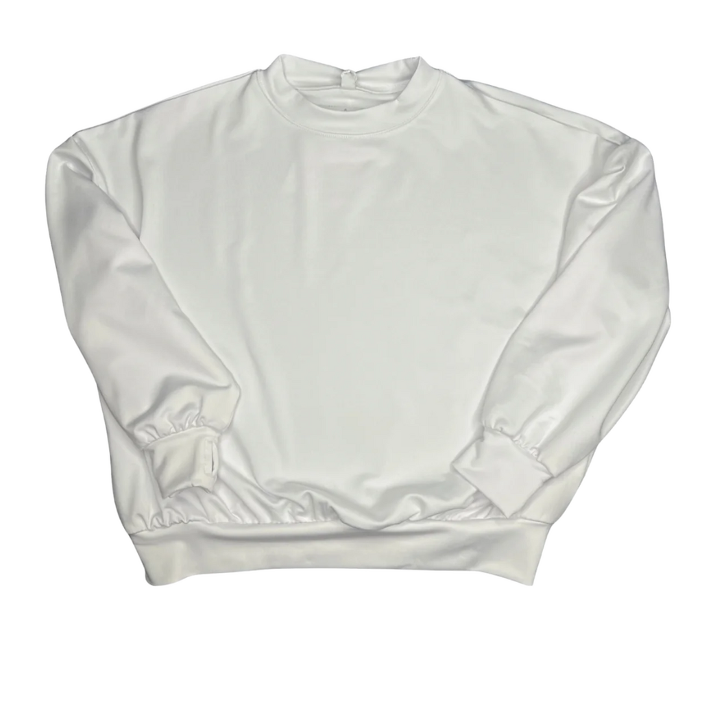 HONESTY Performance Sweatshirt-White
