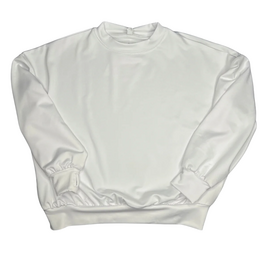 HONESTY Performance Sweatshirt-White