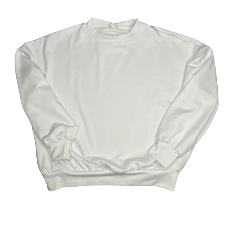 HONESTY Performance Sweatshirt-White