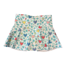 HONESTY Skort-Hearts