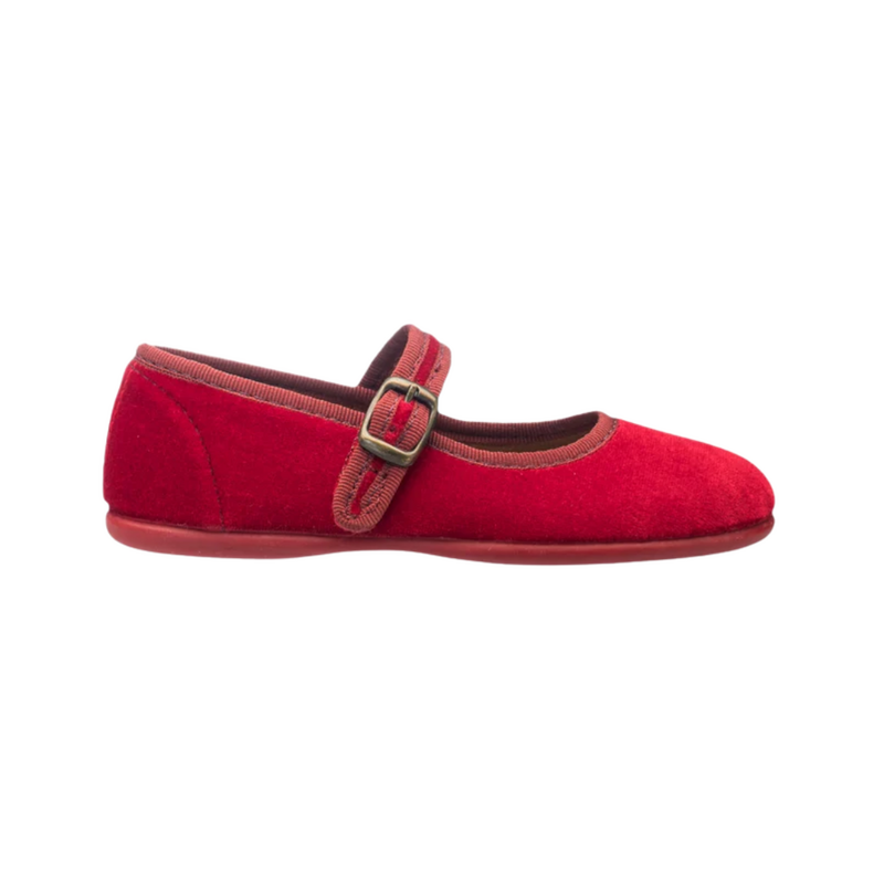 ELEPHANTITO Isa Velvet Mary Jane