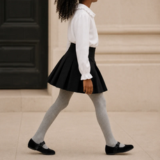 ELEPHANTITO Velvet Bow Mary Jane Suede